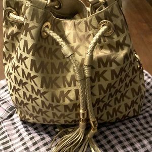Drawstring MK Bag